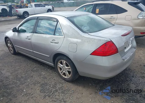 2007 Honda Accord 2.4 Ex из США, поврежденный, VIN 1HGCM56727A175410